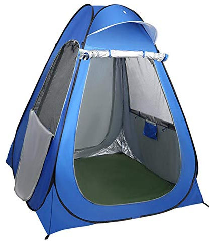 POOPFIY Instantané extérieur Pop Up Pod Changing Room confidentialité Tente Toilettes Portable Camp Pluie Abri Anti-UV Douche Tente pour Camping Plage