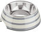 HUNTER Silda Gamelle en mélamine avec gamelle en Acier Inoxydable Blanc/Gris 160 ML