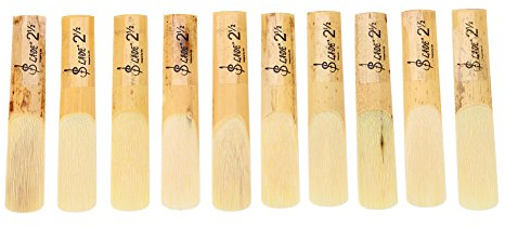 Ausla Klarinettenblätter 2.5, 10 Stück Holz | Ersatz, Kunststoff, Anfänger, Klarinette