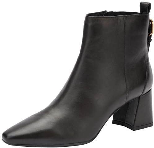 Geox D Giselda, Stivale alla Caviglia, Nero, 40 EU