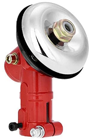 Brush Cutter Trimmer Gear Head, Universal 26mm Diameter 9 Teeth Lawn Mower Gearbox Replacement for Various Strimmer (Red)