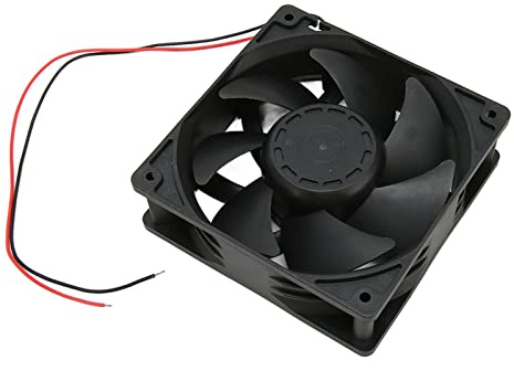 CPU Lüfter, ABS Material, Robust, Hervorragende Belüftung, Höherer Luftstrom, 120 X 120 X 38 MM, Leise, Hohe Geschwindigkeit, DC 24 V, 0,40 a für Belüftung, Kühlung