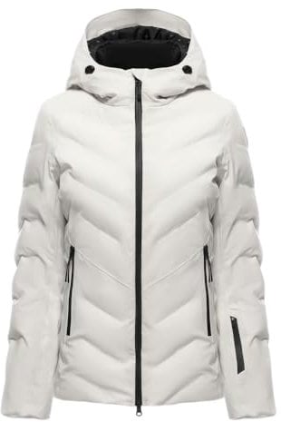 Dainese - Nova Aerosense-Dry Wmn Jacket,Chaqueta de Esquí Acolchada, Impermeable y Transpirable,Blanco,Mujer