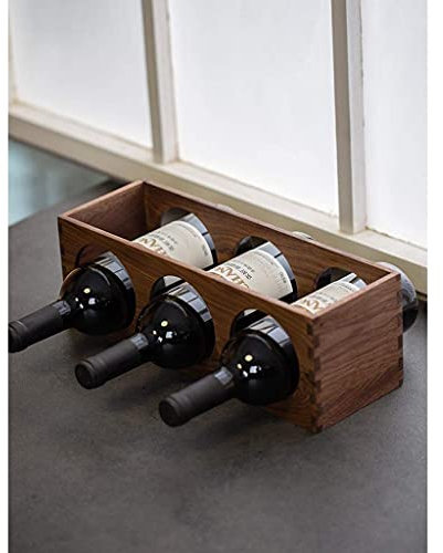 WUBYING Porta Bicchieri da Vino Rosso Home Porta Bicchieri da Vino Creativo Porta Decorazioni per la casa Soggiorno Mobile TV Artigianato Moderno