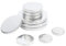 Qrity 20 Piezas Placa Redonda de Acero Inoxidable 304, Arandelas Redonda Planas, Sólido Disco Espaciador Redondo, Diámetro 6mm, Espesor 2mm Arandelas Planas