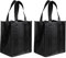 2PCS Sac à Bouteilles vin Sac-Transporte 6 Eau ou vin Rouge Bouteilles Sac des Courses idéal pour Faire Les Courses et emporter Les Bouteilles vides