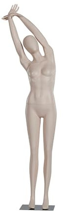 Schneiderpuppe Schneiderpuppe, Schneiderpuppe, weibliche Schaufensterpuppe – mehrere Yoga-Posen, ansteckbare Schaufensterpuppe, Schaufensterpuppen-Körpertorso, Schaufensterpuppenständer, rea