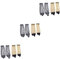 ibasenice 3 Ensembles Couvre-Pieds Couvre-Bottes De Randonnée en Maille Chaussettes Anti-Piqûres Vêtements De Randonnée Camping Extérieur Anti-Mouches 2 Paires*3