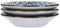 Zerodeko 3 Pièces Plateaux de Service Céramique de Petits Disques pour Condiments Apéritifs pour Sauces Casse Croûtes Dips Vaisselle pour Familles Pique