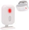 Mengshen Alarma del Sensor De Movimiento, Timbre Inalámbrico para Puerta/Entrada de La Puerta/Casa y Tienda/Buzón, Kit de Sistema de Alarma de Seguridad con 1 Sensor Y 1 Receptor - YBQ04