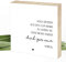 Wunderpixel® Holzbild Beste Mama, beste Oma - 15x15x2cm zum Hinstellen/Aufhängen, echter Fotodruck mit Spruch auf Holz - schwarz-weißes Wand-Bild Aufsteller zur Dekoration oder Geschenk-Idee