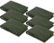 Zill® 6x PE - Holzabdeckplane 1,5 x 6 m grün 210 g/m² Gewebeplane Abdeckplane Schutzplane Holz Plane