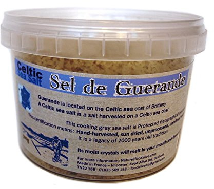 Food Alive Bucket of Celtic sea Salt/Sel de Guerande 500g