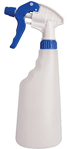 Single Blue 750ml Heavy Duty Empty Plastic Water Trigger Spray Bottles for Household Gardening, Plant Watering, Car Valeting & Cleaning