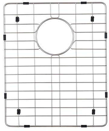 Starstar Grille de protection pour éviers en acier inoxydable pour cuisine/cour/bar/buanderie/bureau 15 x 13 Argenté