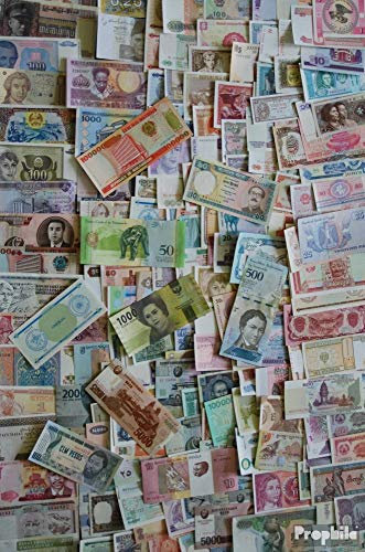 Prophila Collection Geldschein Alle Welt 300 Verschiedene Banknoten aus zahlreichen Ländern (Banknoten für Sammler - kein Zahlungsmittel)