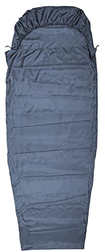 BROWINT Seidenschlafsack Inlett, Hüttenschlafsack aus 100% Naturseide, Extrabreite 220x110cm, 220x87cm, Mumie, Schlafsack Inlett, Inlay, Reiseschlafsack dünn, Leicht, Kompakt, Verstärkte Ecken