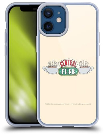 Head Case Designs Licenciado Oficialmente Friends TV Show Central Perk Icónico Carcasa de Gel de Silicona Compatible con Apple iPhone 12 Mini