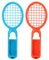 ASHATA Tennisschläger für 1 Paar Tennisschlägergriff Motion Sensing Controller für Controller, für Tennis ACE-Spiel - Rot & Blau(Rot blau)