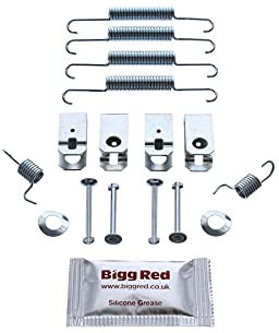 Bigg Red - Rear Parking Brake Shoe Fitting Kit - Compatible with CR-V 2006 Onwards