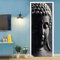 Türtapete 3D Selbstklebend TürPoster - Buddha-Figur - Fototapete Türfolie Abnehmbar Wandtapete Wohnzimmer PVC Wasserdichte Schlafzimmer Türaufkleber 90 x 200 cm