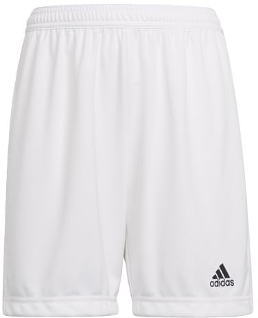 adidas Unisex niños Entrada 22 Shorts, White, 15-16 Years