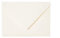 Paper24 Briefumschläge C6 Umschläge A6 114 x 162 mm nassklebend 120 g/qm ohne Fenster (50 Elfenbein gefüttert, 25 Stück)
