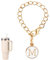 Letter Charm Accessories for Stanley Cup, Letter Charm Accessories Personalized Name ID Letter Handle Charm Letter Charm for Stanley Tumblers (Letter M)