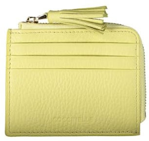 Coccinelle Tassel Credit Card Holder Lime Wash