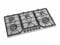 ViandPro - 90cm 6 Burner Stainless Steel Gas Hob With 2 Dual Wok Burners