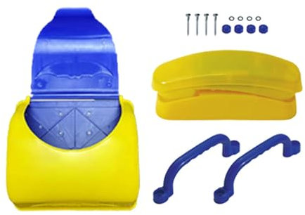 Outdoor Mailbox Swing Set Accessory Included Mounting Hardware Outdoor Swing Set Tree House for Educational Gift Ages 3+ Kids