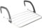 2 UR DOOR Foldable Indoor Cloth Airer Drying Rack - 5-Bar Radiator Bath Rack with Waterproof Adjustable Arms, Space-Saving and Easy to Install, Ideal for Indoor and Outdoor Use, Pack of 1
