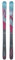 nordica Ski ohne Bindung Santa Ana 87, Blau, für Damen – Größe 150 – Blau