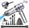 Handheld Vacuum Cleaner, 21000PA Car Vacuum Cleaner Cordless Portable Lightweight & Rechargeable, Car Hoover with Brushless Motor for Car Home Office Kitchen Pet Hair