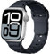 ALFARAY Silikon Armband Kompatibel mit Apple Watch 10 Armband 46mm 45mm 44mm 49mm 42mm für Herren Damen - Alpine Ocean Sportarmband für iWatch Series 10 9 8 7 SE 6 5 4 3 2 1 Ultra 2 1 - Mitternacht