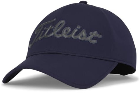 Titleist Mens Players StaDry Golf Cap, Navy/Charcoal, Adjustable