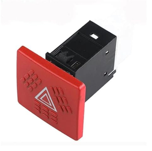 Pexorina Interruptor de advertencia de peligro, for IVECO, Eurocargo Eurostar Interruptor de lámpara de emergencia Interruptor de luz de peligro 500388626 Botón de interruptor de luz intermitente de e