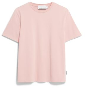 ARMEDANGELS Damen T-Shirt aus Bio-Baumwolle LUALAA Regular Fit Rosalilly