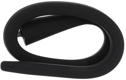 LABRIMP Soporte de Silicona para Puerta de Lavadora Duradero y Flexible Previene Olores Color Negro