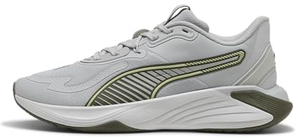 Puma Unisex PWR Hybrid TR Crosstrainer, Cool Light Gray-Feather Gray-Loden Green-Apple Spritz, 39 EU, Cool Light Gray Feather Gray Loden Green Apple Spritz, 39 EU