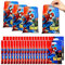 50 Pezzi Sacchettini Compleanno Bambini Sppiderman, Sacchetti Regalo, Sacchetto per Caramella,Borsa di Regalo per Feste di Compleanno di Natale, Feste a Tema 25 x 16 cm