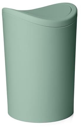 TATAY Mülleimer 6 L 19x19x28 cm Leicht zu Reinigendes Material | Mülleimer Küche | Volumen 6 L | 19x19x28 cm | Kompaktes und Modernes Design | Leicht zu Reinigendes Material, Grün