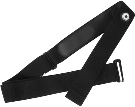 BIUDECO Elastic Heart Rate Chest Strap Sensor with Soft Nylon Band for Accurate Fitness Monitoring During Running Cycling Gym Workouts Compatible with Polar Devices