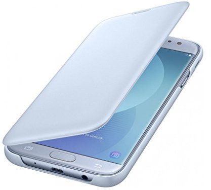 Samsung Custodia EF-WJ530CLE, Flip Wallet J5 2017, Blu