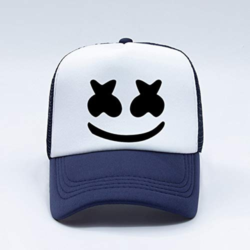 QOHNK Sugar Hats Herren Baseball Mütze Sonnenschutz Hüte Print Cap Hip Hop Streetwear Marshmallow