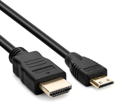HDMI cable for Sony DSLR-A230, DSLR-A290, DSLR-A330, DSLR-A380, DSLR-A390, DSLR-A450, DSLR-A500, DSLR-A550, DSLR-A560, DSLR-A580 Camera - Length = 6.5ft / 2M