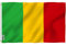 Anley Fly Breeze 3x5 Fuß Mali Flagge - Lebendige Farbe und UV-Lichtechtheit - Leinwandkopf und doppelt genäht - Malian Flags Polyester mit Messingösen 3 X 5 Ft