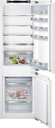 Siemens KI86SAFE0, iQ500, réfrigérateur-congélateur encastrable avec zone de congélation en dessous, 177,2 x 55,8 cm