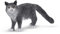 schleich 13893 Maine-Coon-Katze, ab 3 Jahren, FARM WORLD - Spielfigur, 8 x 3 x 4 cm, Mehrfarbig/Meereswellen (Ocean Tides)
