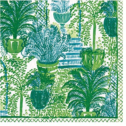 Caspari Garden Arbors Lunch-Servietten, 20 Stück pro Packung